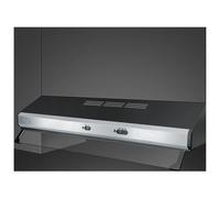 Smeg KSEC81XE3 hotte Encastrée Noir, Acier inoxydable 305 m³/h