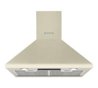 Hotte décorative murale SMEG KSED65PE CREME