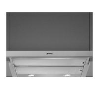 SMEG Hotte tiroir KSET600XE – Acier inoxydable 60 cm – 581 m³/h – Téléscopique