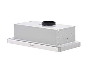 Smeg KSET61E2 hotte 315 m³/h Semi-intégrée (semi-encastrée) Argent D - Hottes (315 m³/h, Conduit / Recirculation, E, D, C, 67 dB)