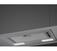 SMEG KSG52E Hotte Encastrable Intégrée 54 CM 3 Vitesse 232 M³/H Argent