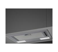 SMEG KSG52E Hotte Intégrée 54 Cm 3 Vitesses 232 M³/H Argent