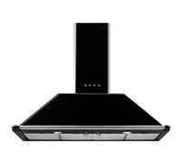 Smeg KT110BLE hotte murale Noir 554 m³/h