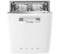 Smeg Lave-vaisselle encastrable STFABWH3 Style années 50 60 cm Blanc
