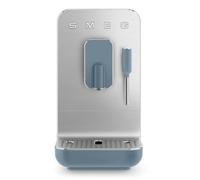 Smeg, Machine à Café Expresso Automatique BCC12SBMEU, Buse Vapeur, Broyeur à grain Intégré, Système Thermoblock, Réservoir 1,4 L, Bac Récupérateur Amovible, Dimensions Compactes, 1350W, Storm Blue