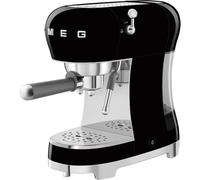 Smeg Machine à café avec portafilter ECF02 Tritan™ Renew noir LxHxP 33x14,9x30cm