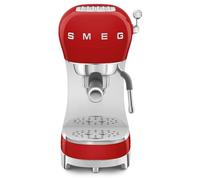 SMEG Machine à Café Expresso Manuelle Rouge