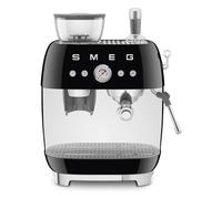 Machine Expresso Smeg Egf03bleu Noire Années 50 Avec Moulin Intégré