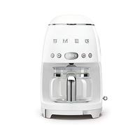 SMEG - Cafetière filtre programmable Smeg DCF02WHEU blanc + offre cadeaux - Programmable (Timer)