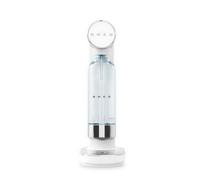 Smeg Machine à eau gazeuse SKC01WHM Blanc mat – bouteille 800 ml, bouton de gazéification