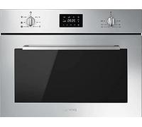 SMEG Micro ondes Combiné Encastrable SF4400MCX1, Elementi, combiné compact 44 litres