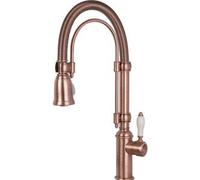 Smeg MIDR7RA-2 Mitigeur Évier | Finition cuivre, Monocommande, Design classique