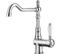 SMEG MIR6CR-2 Robinet Mélangeur Commande Unique Canne Tournant H29,9 360CROMO