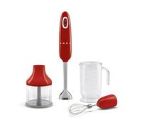 Mixeur à main - Smeg - HBF03RDEU - Rouge - Compact - Performance élevée