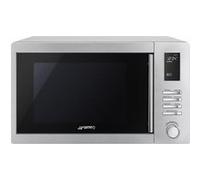 Smeg MOE25X - Four micro-ondes grill - 25 litres - 900 Watt - acier inoxydable Acier inoxydable G