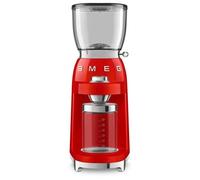 Smeg - Moulin à café 350g 150w rouge CGF11RDEU