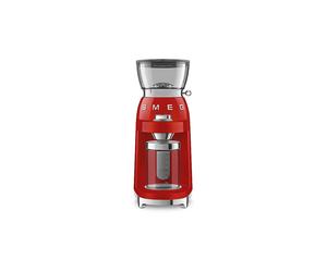 SMEG Moulin à café 50 S-STYLE Rouge rouge