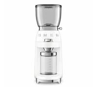 Smeg, Moulin à Café CGF11WHEU, Niveau de Mouture Réglable, 30 niveaux, Réservoir Grains de 350 g, Quantité de Mouture Réglable, avec Système Antistatique, 150 W, Rouge