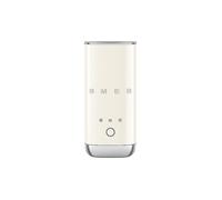 Smeg MFF02CREU Mousseur et réchauffeur de lait Automatique Chrome, Crème