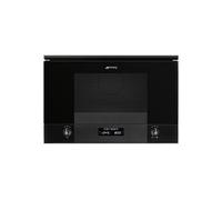 Smeg Micro-ondes combiné encastrable MP122B3 850 W Noir Intense