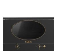 Smeg MP822NAO Four Ã micro-ondes EncastrÃ© | Classe Ã©nergÃ©tique A | CapacitÃ© 22 L, 5 programmes, Gril
