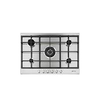 SMEG P272XGH, Plaque de cuisson à gaz SELEZIONE, Stainless steel