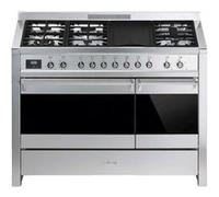 SMEG Piano de cuisson A3-81 Inox G