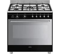 SMEG Piano de cuisson CG90N2 Noir G