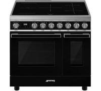 SMEG Piano de cuisson CPF92IMBL Noir G