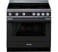 Smeg CPF9IPAN four et cuisinière Electrique Plaque avec zone à induction Anthracite