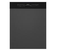 SMEG PL292DN LAVE-VAISSELLE SEMI-ENCASTRÉE 60CM PANNEAU NOIR 13 COUVERTS