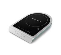 Smeg, Plaque de Cuisson à Induction Portable PIC01EGMEU, Programmes de Barbecue, Fonction de Friture et de Maintien au Chaud, 9 Niveaux de Puissance, Fonction Boost, Accessoires Inclus, 2100W, Vert