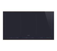 SMEG Plaque induction SIM6964R, 90 cm, 6 foyers, 3 flexibles, 11100w Noir
