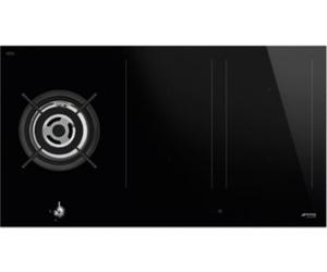 Smeg - Plaque Mixte Induction Gaz Pm3953d