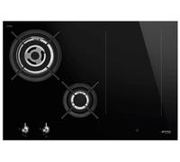 Smeg Plaque mixte induction gaz PM3743D