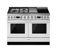 Smeg PORTOFINO 120CM MIXTE BLANC - CPF120IGMPWH