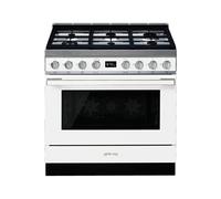 Smeg PORTOFINO 90cm MIXTE BLANC - CPF9GPWH