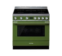 Smeg PORTOFINO INDUCTION 90CM VERT OLIVE - CPF9IPOG