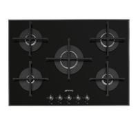 Smeg PV175B3 plaque Noir Intégré 70 cm Gaz 5 zones