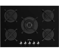 Table de cuisson gaz SMEG PV375N Noir