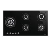 Smeg PV395LCN plaque Noir Intégré 90 cm Gaz 5 zones