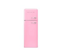 Smeg Refrigerateur combine 2 portes 294 L dont 222 L refrigerateur 72 L congelateur **** eclairage LED Froid brasse refrigerateur et congelateur statique compartiment fraîcheur 0 C Bac a legumes 34 dB