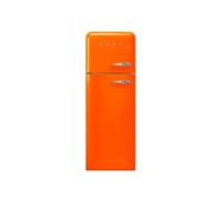 Smeg Refrigerateur combine 2 portes 294 L dont 222 L refrigerateur 72 L congelateur **** eclairage LED Froid brasse refrigerateur et congelateur statique compartiment fraîcheur 0 C Bac a legumes 34 dB
