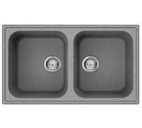 Smeg Rigae LZ862CT Lavabo Évier 2 Vache 21x86x50 CM Béton