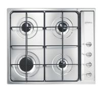 SMEG S64S, Plaque de cuisson à gaz SELEZIONE, Stainless steel