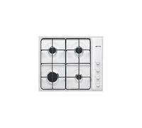 Smeg S64SB Table de Cuisson 4 Feux Largeur 60 CM Blanc
