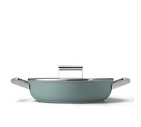 SMEG Sauteuse antiadhésive 28 cm - Vert émeraude