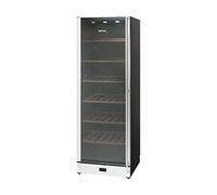 Smeg scv115s de 1 de vin armoire climatique/B/en acier inoxydable et verre/Gauche Butée/Capacité 368 L/Place pour 198 bouteilles (0,75 L)/deux niveaux de température