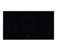 Smeg SE395ETB - Vitrocéramique - 5 plaques de cuisson - Niche - largeur : 85 cm - profondeur : 49 cm bord incliné - noir Noir G