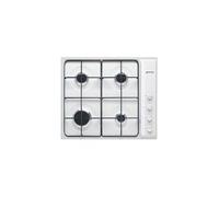 Smeg Selection S64SB - Table de cuisson au gaz - 4 plaques de cuisson - Niche - largeur : 55.5 cm - profondeur : 47.8 cm - blanc